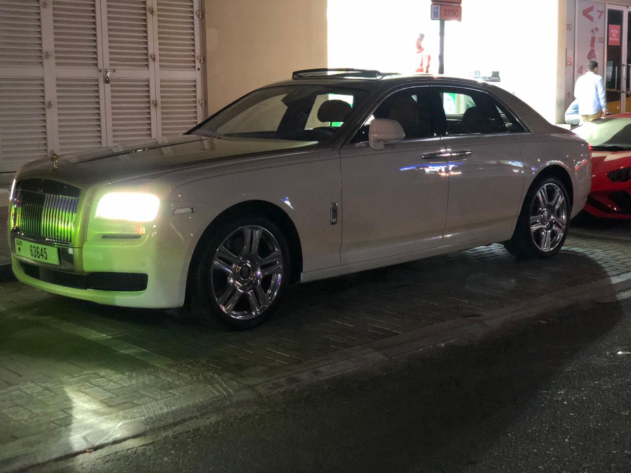 Rent Rolls Royce Ghost in Dubai - Big Boss Luxury Car Rental