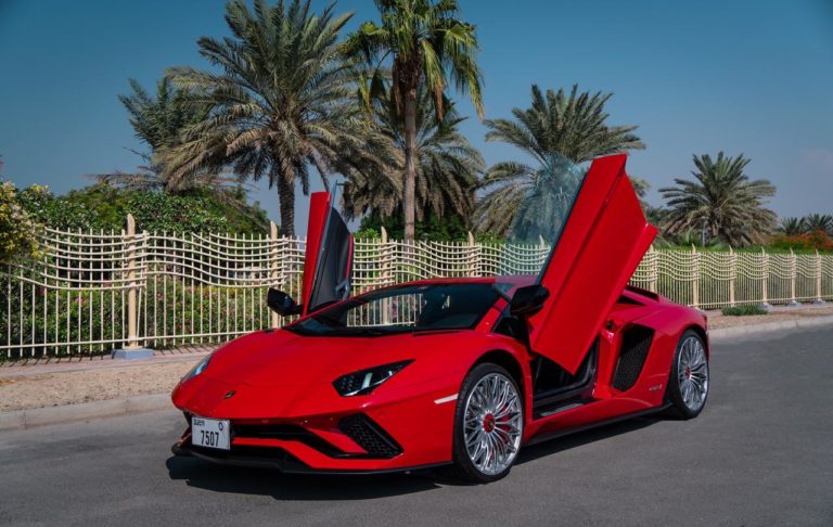 Lamborghini aventador dubai