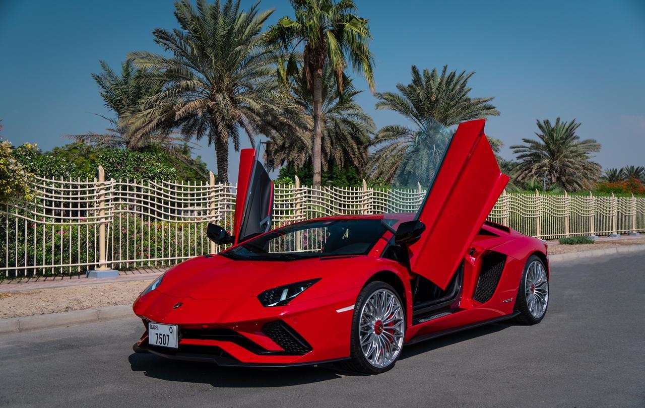 Rent Lamborghini Aventador S in Dubai - Big Boss Luxury Car Rental