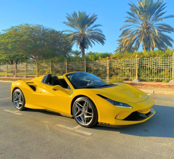 Rent Ferrari F8 in Dubai