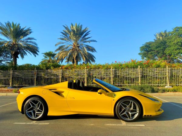 Rent Ferrari F8 in Dubai
