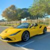 Rent Ferrari F8 in Dubai