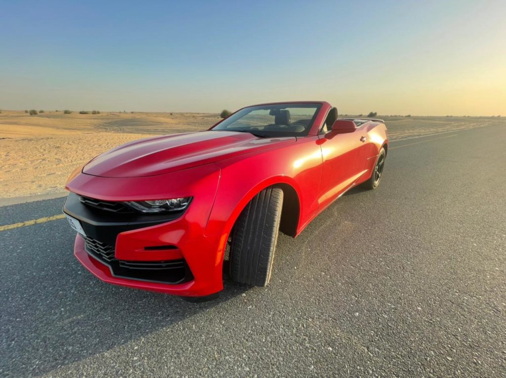 Rent Chevrolet Camaro Convertible in Dubai Big Boss Luxury Car Rental