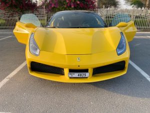 Ferrari 488 GTB Yellow