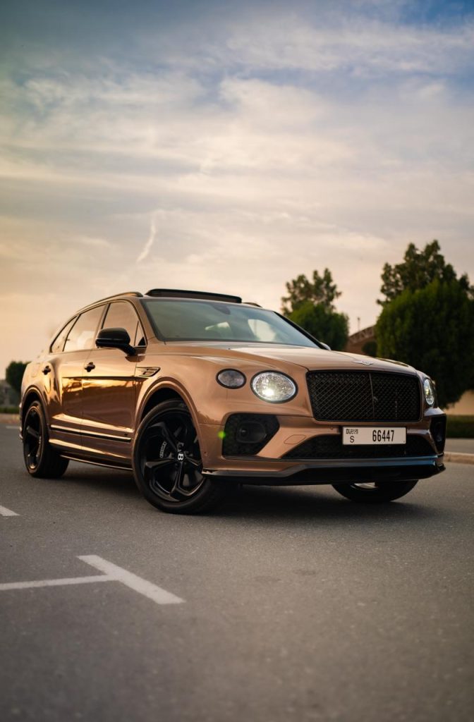 Rent BENTLEY BENTAYGA 2023 BROWN ( SPEED EDITION)
